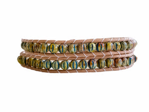 RAINFOREST double wrap bracelet