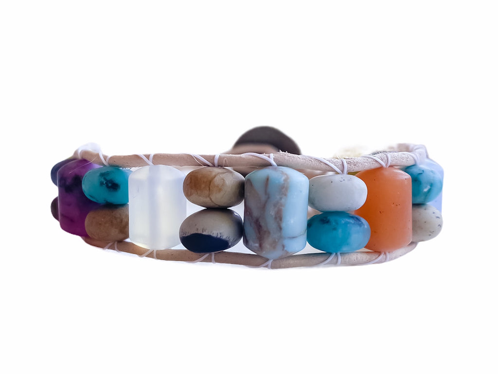 KALEIDOSCOPE no. 44 wrap bracelet