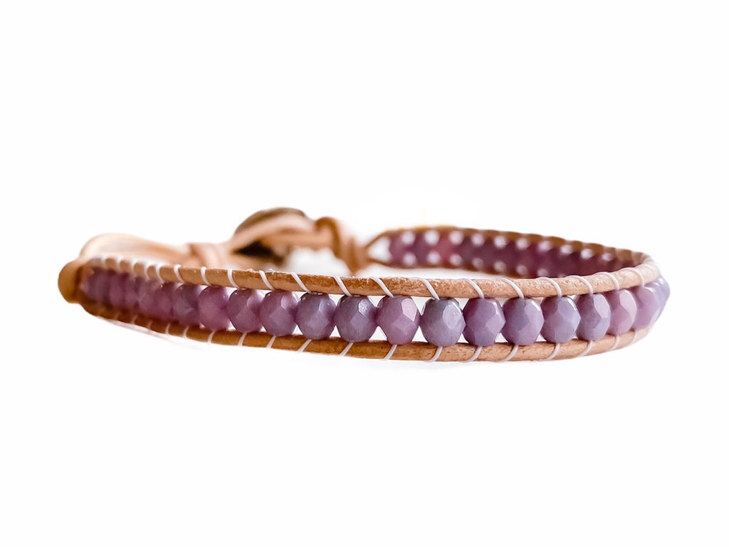 ORCHID wrap bracelet